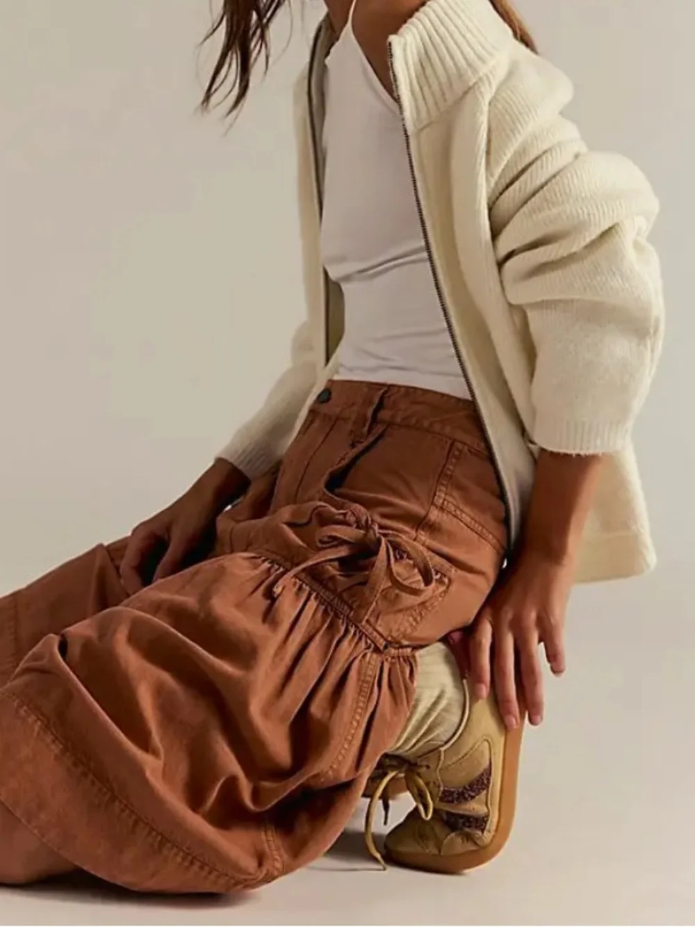 We The Free Tuff And Tumble Midi Skirt NWOT*